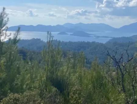 40 Acres Of Land With A View Of 12 Islands, 4 Km From Göcek