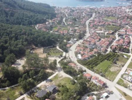 Our Land With 715 M2 Development In Göcekte Is For Sale.